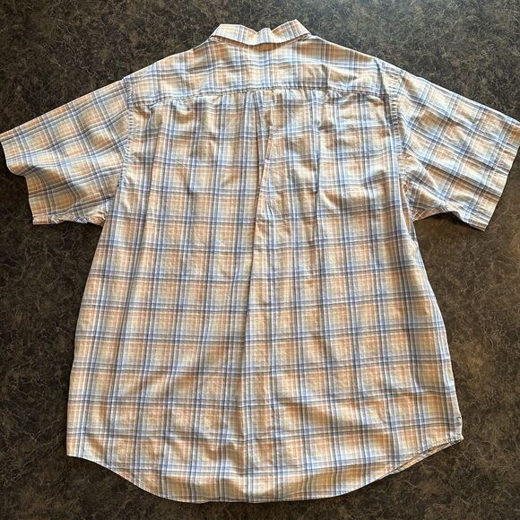 lot of 3 mens XXL Button Short sleeve Shirts & Nike Golf Pullover vest Roundtree - Picture 12 of 14